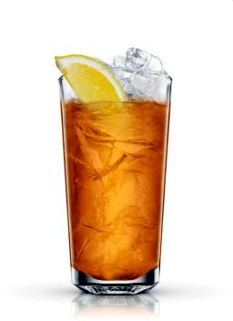 Rommicollins lasissa sitruunaviipaleen kera