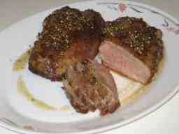 Appelsiiniankka tarjoiluvalmiina