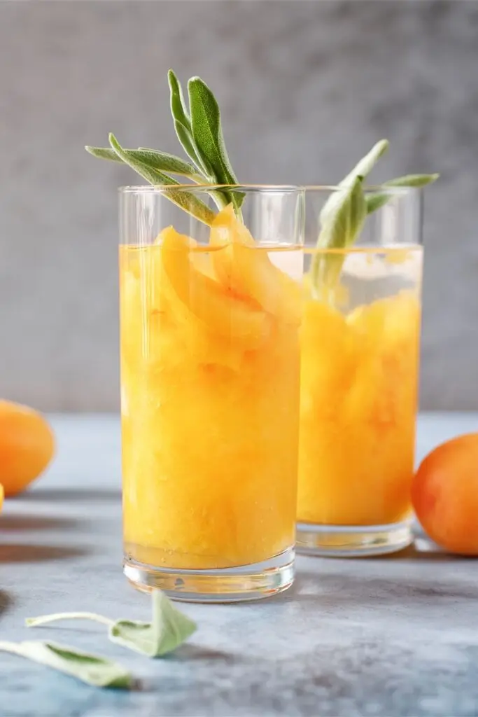 Apricot Cooler liköörijuoma aprikoosiliköörillä ja sitruunamehulla