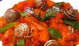 Chakchoukaa ja etanoita tarjolla