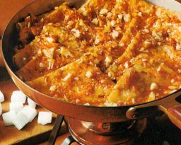 Crêpes suzette kulhossa