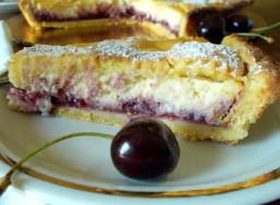 Pala Crostata di Ricotta e cigliegie lautasella