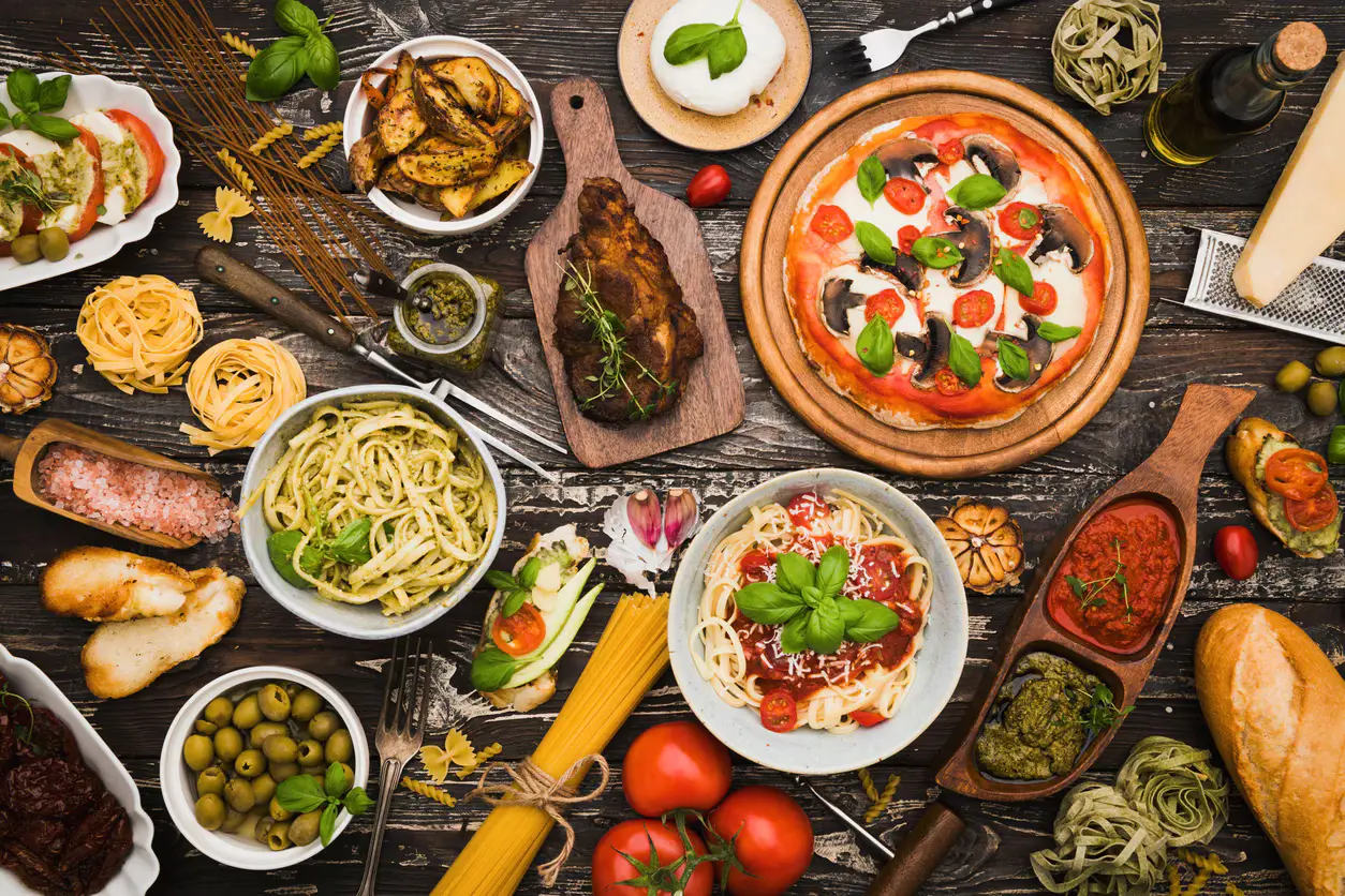 Hyvää italialaista tarjottavaa