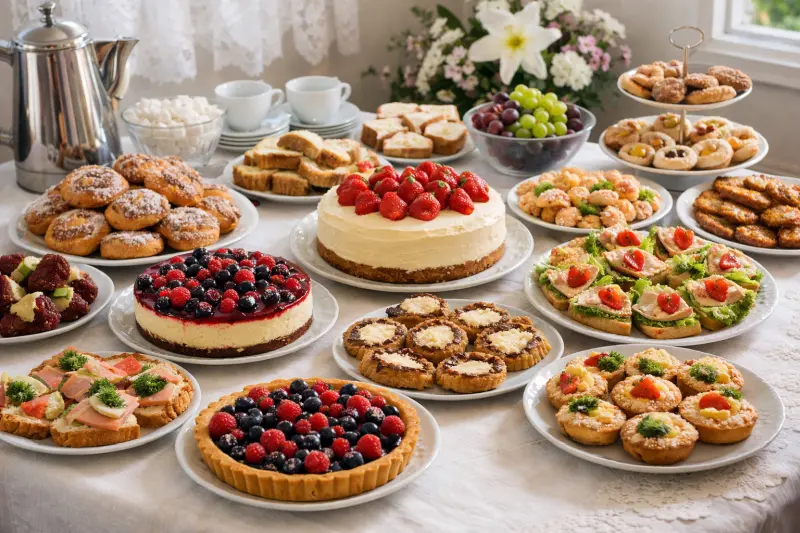 Kahvipöydän herkut