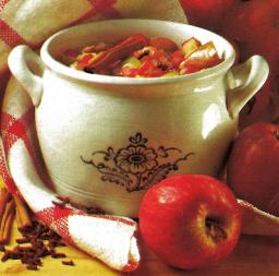 Keittotaidon pikkelsiä purkissa