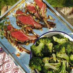 Lampaankare ja valkosipuliparsakaali