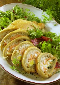 Lohipiirakka - Kulibjaka