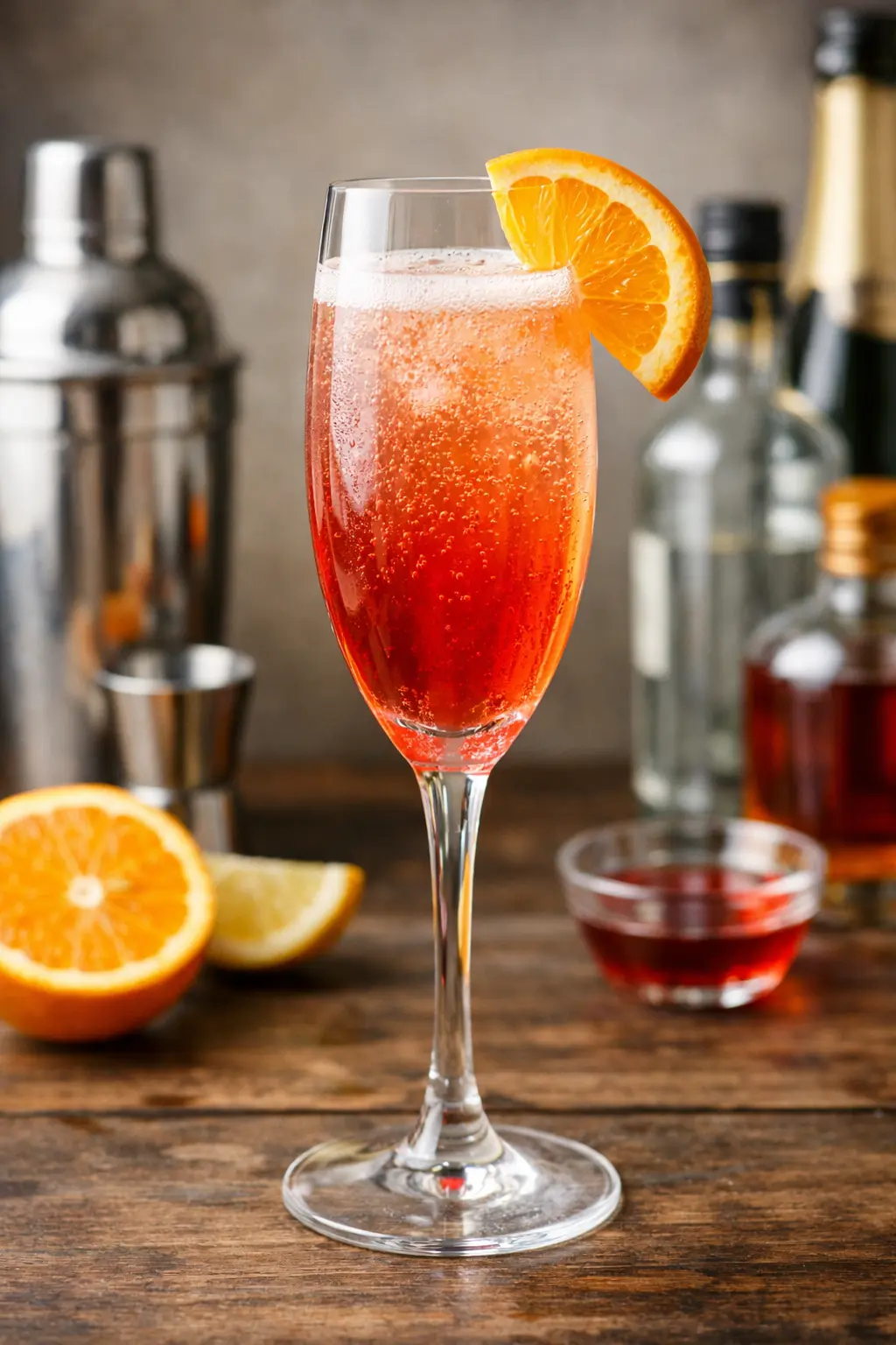 Moulin Rouge kuohuviinilasissa