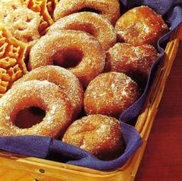 Munkit ja donitsit tarjolla