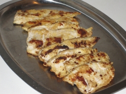 Paistetut siikafileet