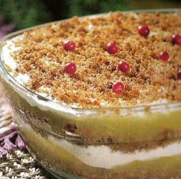 Rahka-ruisleipäherkku lasikulhossa