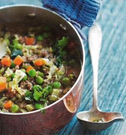 Ranskalainen kaali-jauhelihakeitto