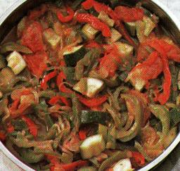 Ratatouille pannussa