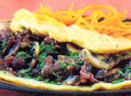 Riistamunakas lautasella