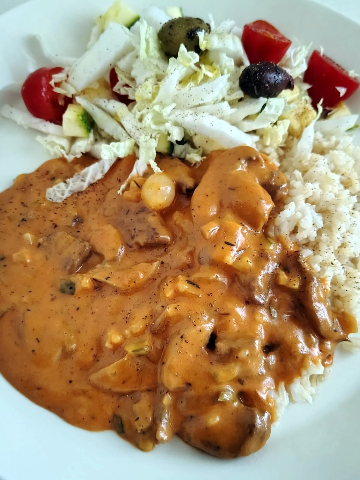 Stroganoffia riisin kera...
