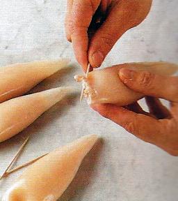 Sulje suuaukko cocktailtikulla