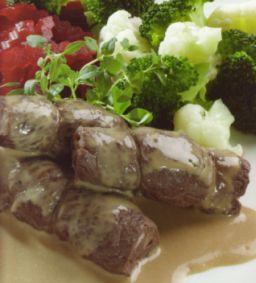 Valaskääryleet lautasella